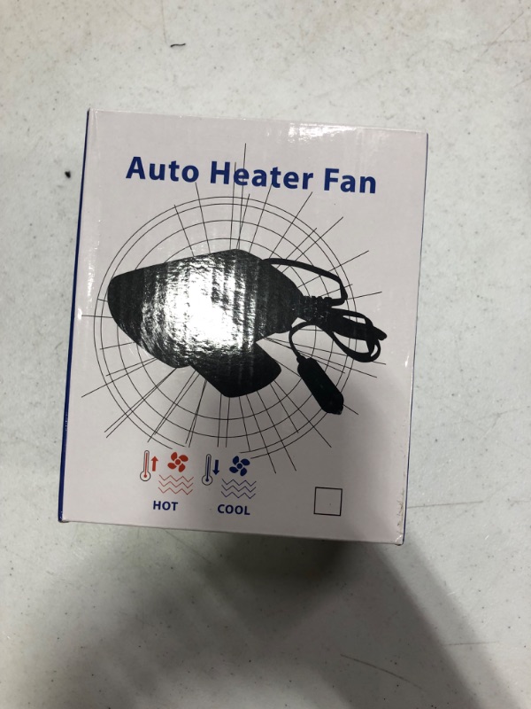 Photo 3 of 12 Volt Car Heater, Portable Heater for Car Defroster, car heater that plugs into cigarette lighter