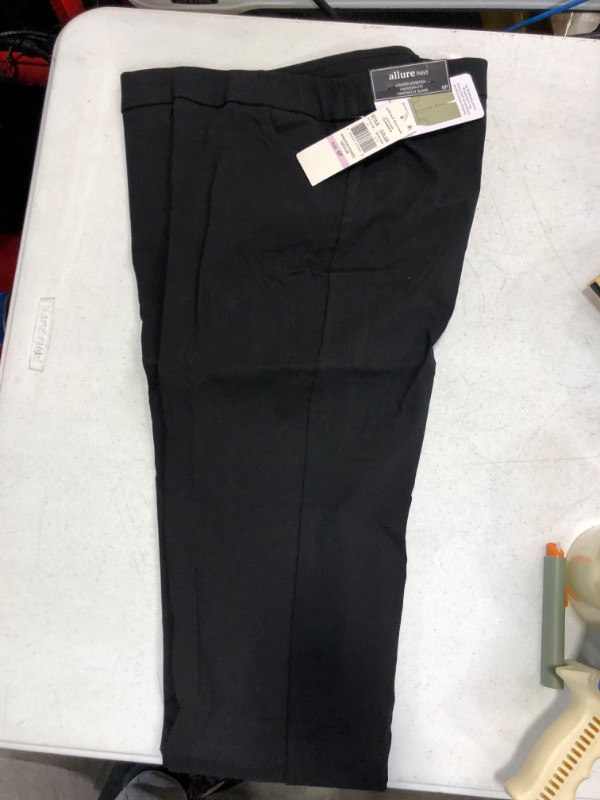 Photo 2 of Alfred Dunner Petite Classics Tummy-Control Pull-On Straight-Leg Pants, Petite & Petite Short