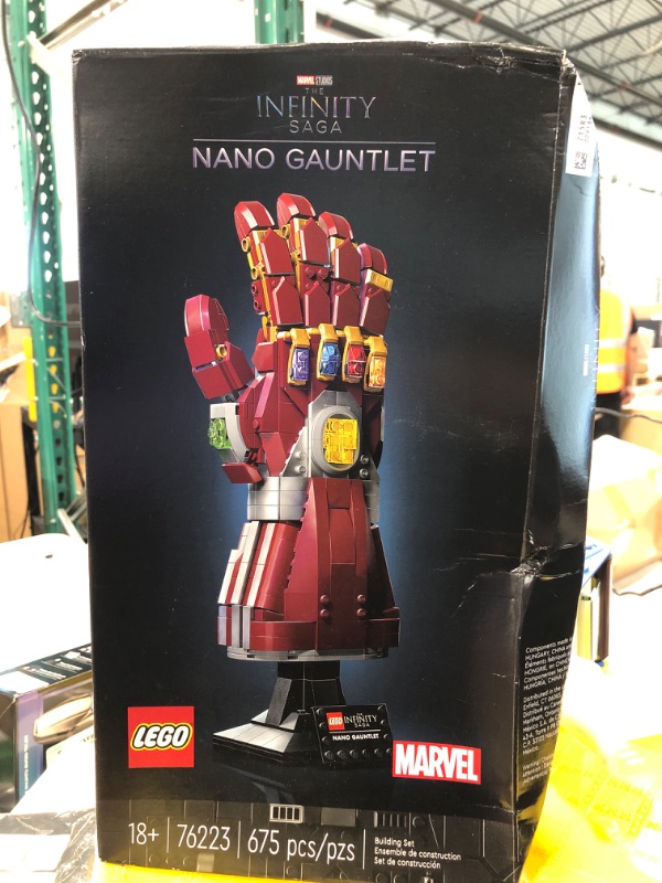 Photo 3 of LEGO Marvel Nano Gauntlet 76223 Iron Man Building Set for Adults (680 Pieces)