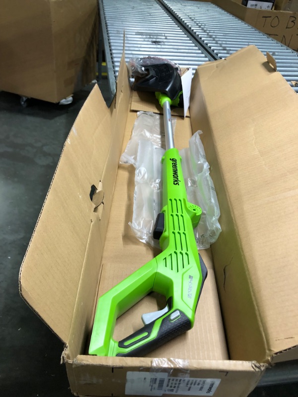Photo 1 of **NO BATTERY**Greenworks 24V 11 inch TORQDRIVE String Trimmer