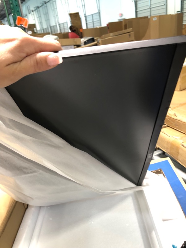 Photo 3 of ***NON FUNCTIONAL/SCREEN DAMAGE/ SOLD AS PARTS*** AOC 27B2H 27" Full HD IPS Monitor, 3-Sided Frameless & Ultra Slim Design, HDMI and VGA inputs, Lowblue Mode, VESA compatible,Black 27" FHD with VESA mounting