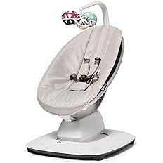 Photo 1 of 4moms MamaRoo Multi-Motion Baby Swing, Bluetooth Baby Swing with 5 Unique Motions, Grey