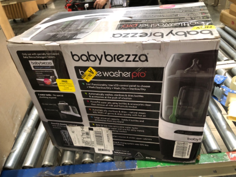 Photo 3 of Baby Brezza Bottle Washer Pro - Baby Bottle Washer, Sterilizer + Dryer - All in One Bottle Cleaner Machine Replaces Tedious Bottle Brushes and Hand Washing