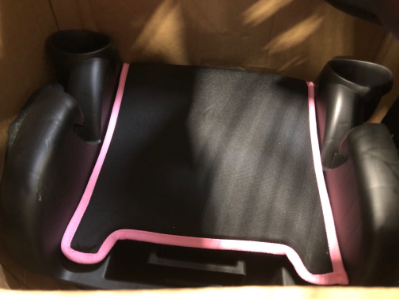 Photo 3 of ***FOR PARTS ONLY***

Evenflo GoTime LX High Back Booster Car Seat High Back Terrain Pink