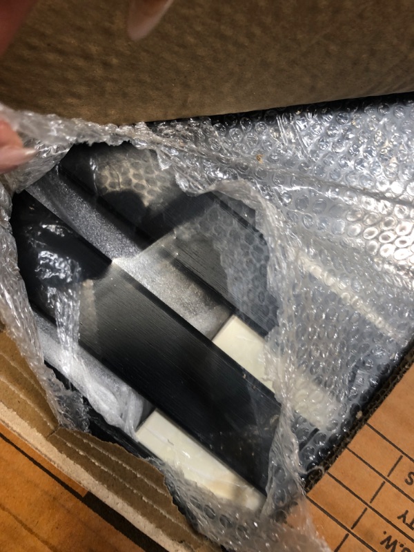 Photo 1 of SONGMICS Shoe Rack Bench, 3-Tier Bamboo Shoe Organizer Storage Shelf, Holds 286 lb, Black ULBS04H