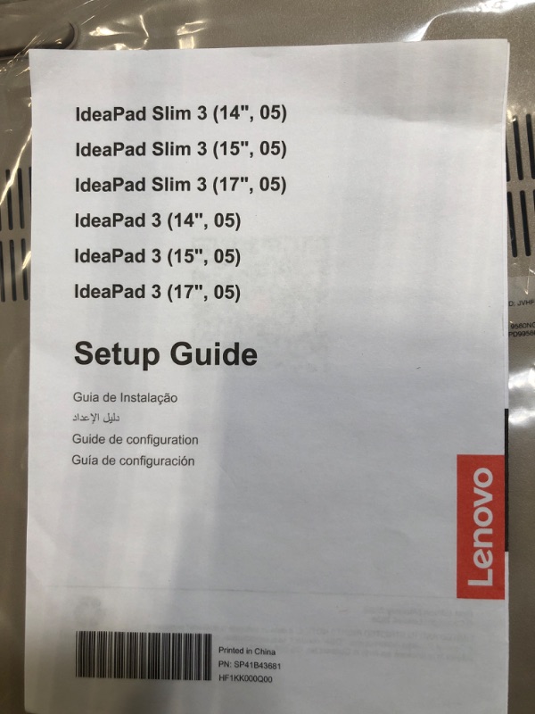 Photo 5 of Lenovo IdeaPad 3 15.6��” Full HD Laptop, Intel Core i3-1115G4, 4GB RAM, 128GB SSD, Webcam, Wi-Fi, Bluetooth, Windows 11 Home, Almond