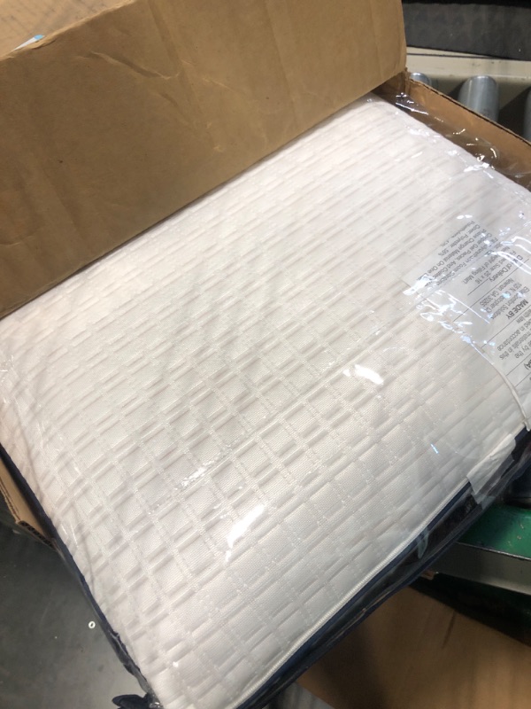 Photo 1 of ***not exact***Sweetcrispy Memory Foam Pillow, Standard Size Pillows for Sleeping, Bed Pillow Soft and Comfortable, Cooling Hotel Pillow for Side Sleeper, Removable, Machine Washable Cover, 1 Pack, 24" x 16" White Standard Size (24" x 16")