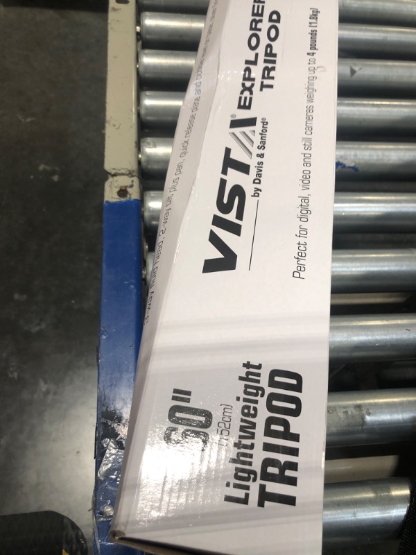 Photo 2 of Davis & Sanford EXPLORERV Vista Explorer 60” Tripod with Tripod Bag, BONUS Smartphone Adapter and 10 Year Warranty 60"