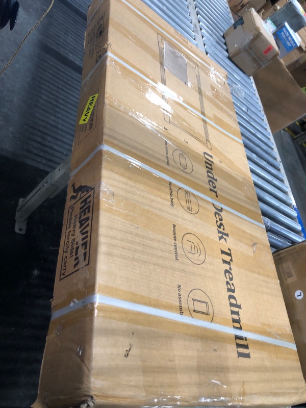 Photo 1 of ***FOR PARTS ONLY - ALL SALES ARE FINAL***

Walking Pad Treadmill Under Desk, Portable Compact Desk Treadmill for WFH,2.5HP Walking Jogging Running Machine with Remote Control.