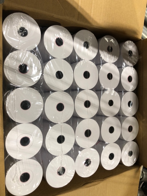 Photo 2 of TheBestLoft Printivites, 2-1/4" x 85' Thermal Paper Rolls - 50 Pack for POS, Square Terminals, and Credit Card Machines - Quality Receipts & Calculations Verifone VX510 VX570 FD50 T422 50 Rolls 2-1/4" x 85'