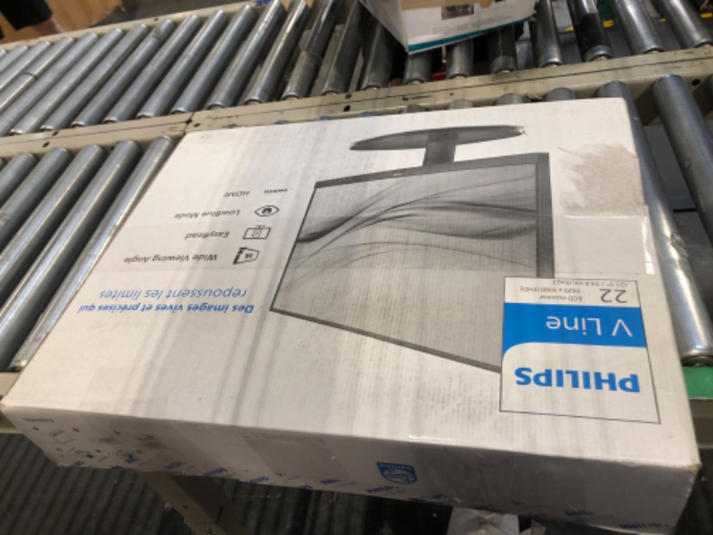 Photo 1 of PHILIPS Computer Monitors 22 inch Class Thin Full HD (1920 x 1080) 75Hz Monitor, VESA, HDMI & VGA Port, 4 Year Advance Replacement Warranty, 221V8LN 22" Class Full HD | VA