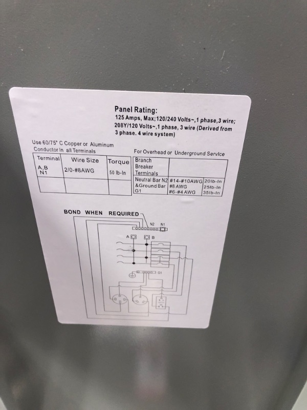 Photo 1 of Hiweld Temporary Power Outlet Panel with 20, 30, and 50-Amp Receptacle Installed,RV Electrical Outlet Panel with Breaker, RV Power Outlet Box Weatherproof (50 amp+30 amp+GFCI 20 amp) Grey