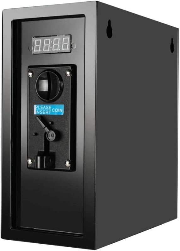 Photo 1 of ** $200 retail price, comes with 2**
Coin Timer Control Box, 110V Coin Operated Timer Control Box for Electronic Device Vending Machine, Electronic Device Coin Selector Acceptor Timer for Gaming Machines, Massage Chairs
