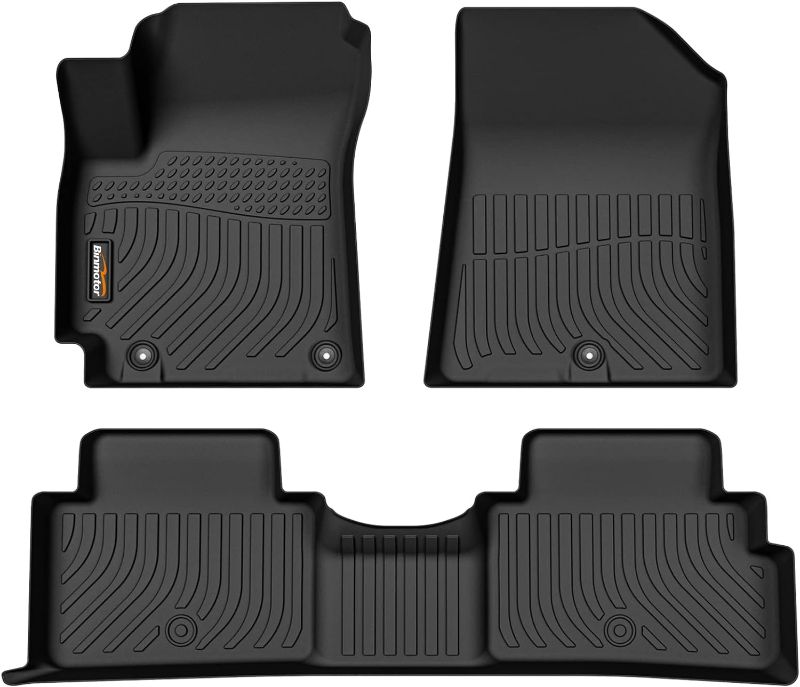 Photo 1 of Binmotor-All Weather Floor Mats for Kia Soul 2024 2023 2022 2021 2020, 1st & 2nd Row, Floor Liners Fits for Kia Soul, Car Floor Mats Custom Fit for Kia Soul
