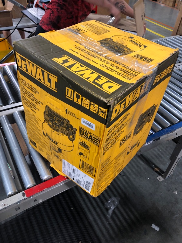 Photo 2 of DEWALT Pancake Air Compressor, 6 Gallon, 165 PSI (DWFP55126)