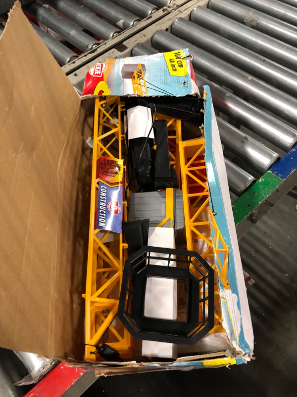 Photo 1 of Dickie Toys 40" Giant Crane Playset , Yellow
