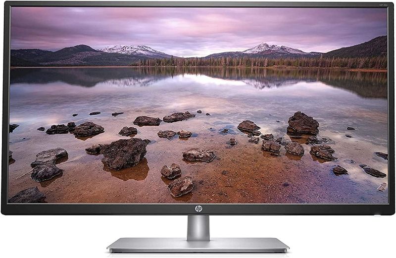 Photo 1 of HP 32s Display 31.5-Inch FHD Monitor with Anti-Glare, Anti-Static, LED Backlights, HDMI, VGA, On-Screen Controls, 16:9 Aspect Ratio, 250 nits (Renewed)
