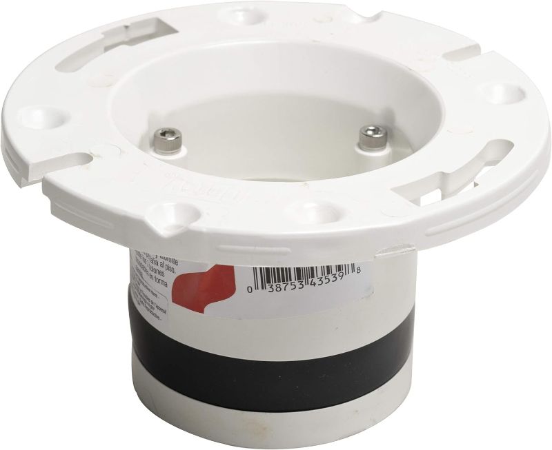 Photo 1 of Oatey GIDDS-173390 43539 Replacement Flange Forcast Iron, 4 Inch, PVC