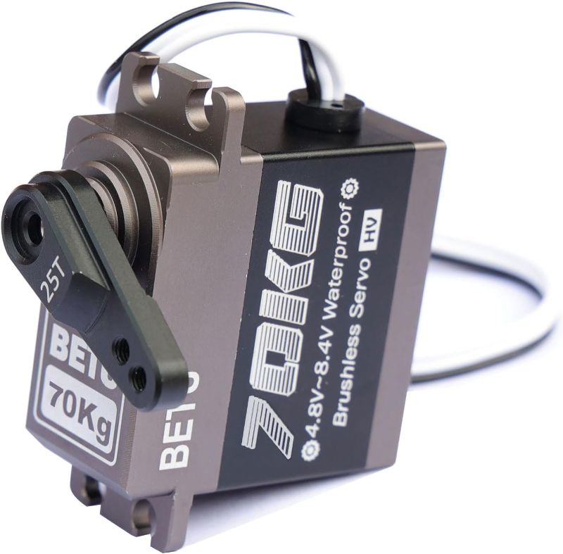 Photo 1 of 70kg Brushless Servo, High Torque Servo, Waterpoof Servo Compatible with 1/5?1/6, 1/8, 1/10 RC Car/Robot/Boat