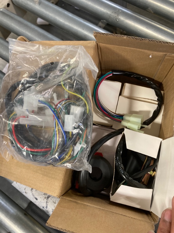 Photo 3 of ** new open package **
Complete Electrics Wiring Harness Stator Coil CDI Solenoid Relay Spark Plug for 4 Wheelers Stroke ATV ?50cc 70cc 110cc 125cc? Pit Quad Dirt Bike taotao Go Kart by OTOHANS AUTOMOTIVE Medium