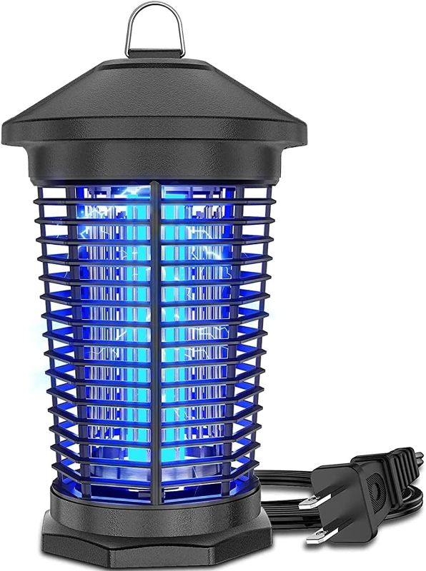 Photo 1 of Bug Zapper Outdoor Indoor, Zechuan Electric Mosquito Zapper, Electronic Mosquito Killer Lantern, Waterproof Fly Trap Insect Killer for Home Backyard Patio Garden Camp Site
