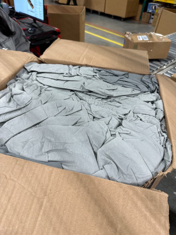 Photo 1 of Budge Lite Car Cover Dirtproof, Scratch Resistant, Breathable, Dustproof, Car Cover Fits Sedans up to 264", Gray Size 5: Fits Sedans up to 22'