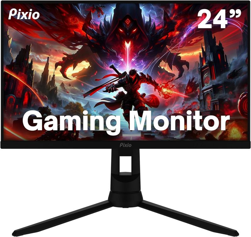 Photo 1 of Pixio PX248 PRO 24" 165Hz FHD 1080p 1ms GTG Fast Nano IPS Gaming Monitor with Adaptive Sync