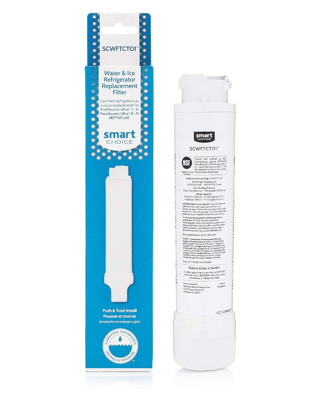 Photo 1 of Smart Choice™ SCWFTCTO1 Replacement for EPTWFU01 & EWF02 Water Filters from Frigidaire and Electrolux
