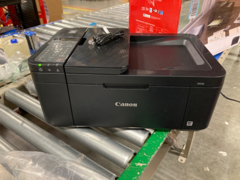 Photo 1 of Canon PIXMA TR4720 All-in-One Wireless Printer for Home use, with Auto Document Feeder, Mobile Printing and Built-in Fax, Black