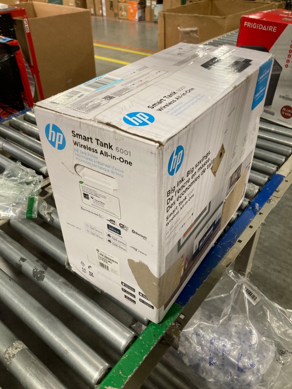 Photo 2 of HP Smart -Tank 6001 Wireless All-in-One Cartridge-free Ink Printer, up to 2 years of ink included, mobile print, scan, copy (2H0B9A)