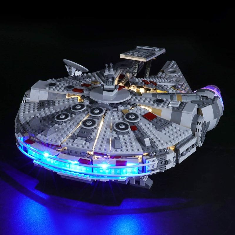 Photo 1 of ** factory sealed**
BRIKSMAX Led Lighting Kit for 75257 Millennium Falcon - Not Include The Lego Building Blocks Model Set

