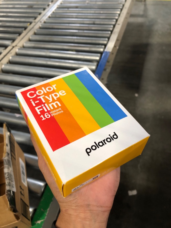 Photo 2 of ** one open** 
Polaroid Color Film for I-Type Double Pack, 16 Photos (6009) 16 Photos White Frame Film