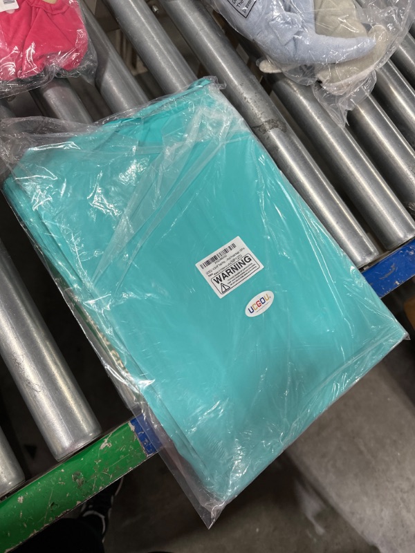 Photo 2 of UCGOU 14.5x19 Inch Teal Poly Mailers 2.35MIL Premium Shipping Envelopes Mailer Self Sealed Mailing Bags with Self Adhesive Strip Waterproof and Tear-proof Postal Bags 100Pcs