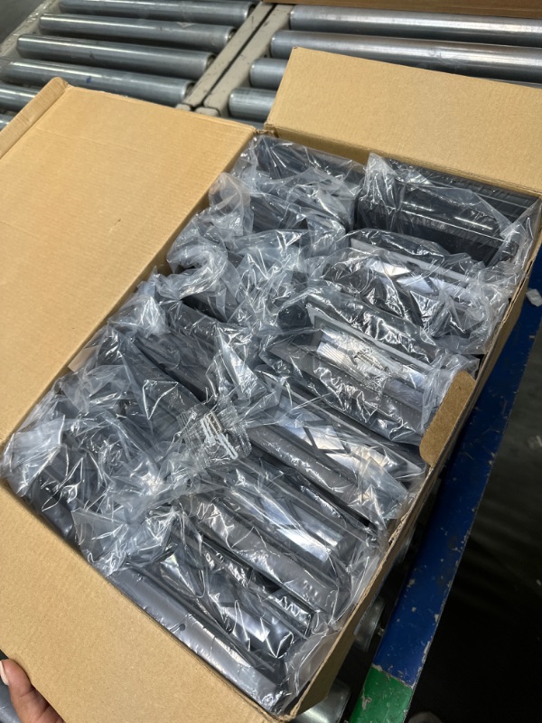 Photo 1 of APONUO Solar Fence Post Lights,4x4 Solar Post Cap Lights 2 Color Modes 10 LEDs Solar Caps for Deck Posts 4x4 6x6 Wood,4x4 Vinyl Fence Post Solar Lights in Garden Decor,Fence Post,Deck Post (12 Packs) 12 Pack Black