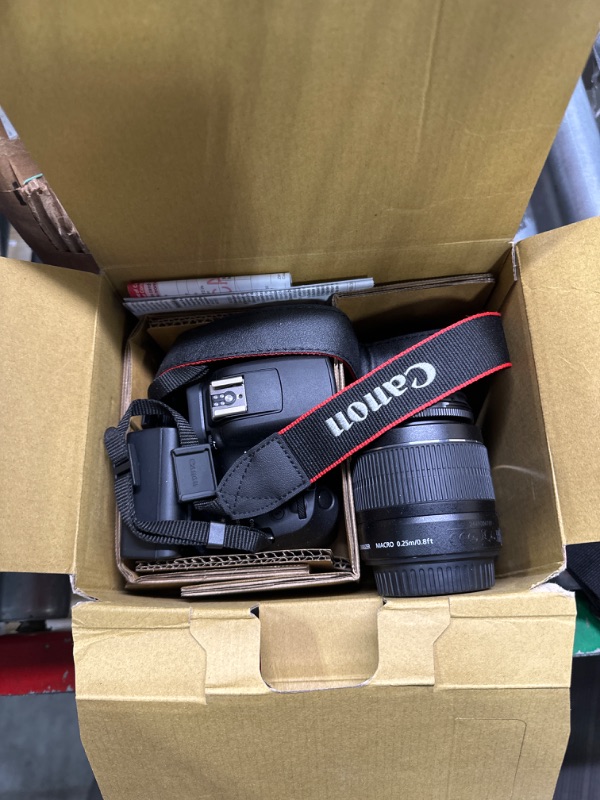 Photo 1 of Canon EOS Rebel T7 DSLR Camera with 18-55mm Lens | Built-in Wi-Fi | 24.1 MP CMOS Sensor | DIGIC 4+ Image Processor and Full HD Videos