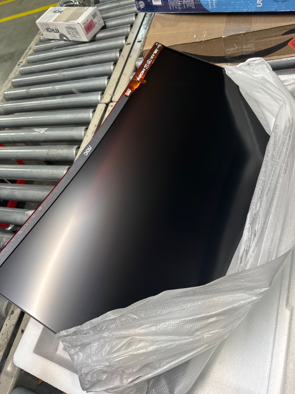 Photo 1 of AOC C27G2Z 27" Curved Frameless Ultra-Fast Gaming Monitor, FHD 1080p, 0.5ms 240Hz, FreeSync, HDMI/DP/VGA, Height Adjustable, 3-Year Zero Dead Pixel Guarantee, Black, 27" FHD Curved 27 in FHD Curved 240Hz 0.5ms