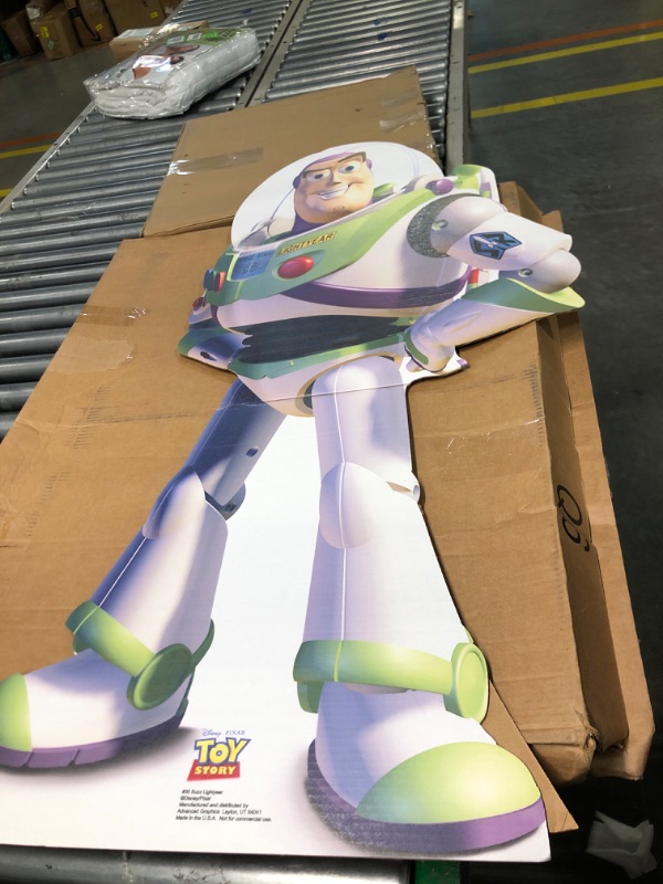 Photo 2 of Cardboard People Buzz Lightyear Life Size Cardboard Cutout Standup - Disney Pixar's Toy Story