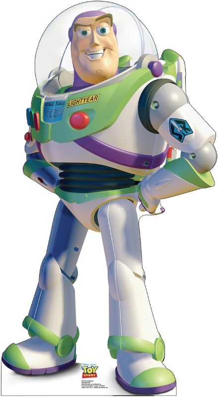 Photo 1 of Cardboard People Buzz Lightyear Life Size Cardboard Cutout Standup - Disney Pixar's Toy Story