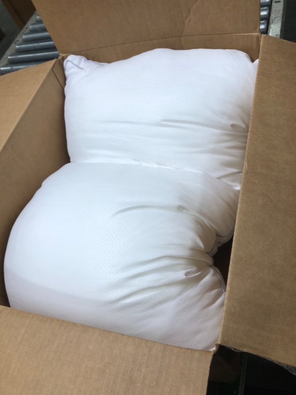 Photo 3 of ** one pillow **
viewstar King Size Pillows Set of 2, Down Alternative Bed Pillows, Back Side Sleeper Pillow for Neck and Shoulder Support, Soft Fluffy Hotel Pillows with Gusset Design, Machine Washable, 20" x 34" King - 20" x 34" (Pack of 2) Medium