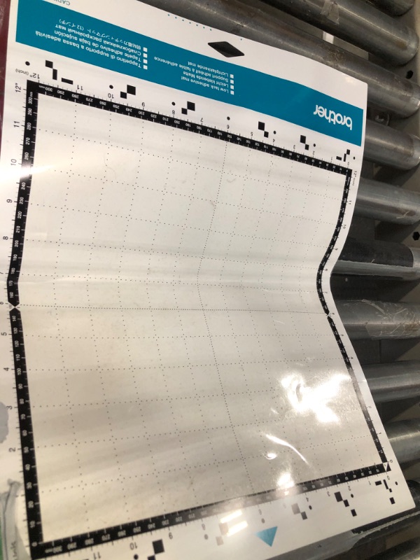 Photo 2 of 4.6 4.6 out of 5 stars 2,758
Brother ScanNCut DX Mat CADXMATSTD12, 12" x 12" Standard Tack Adhesive Mat for Cardstock, Vinyl, Foam and More, Use with Brother Cutting Machines