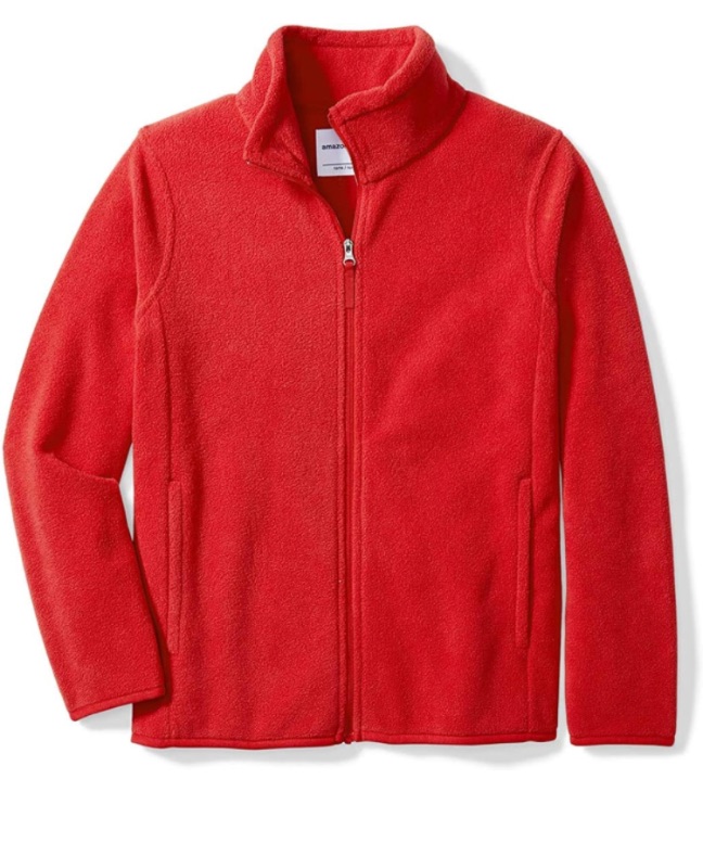 Photo 1 of mazon Essentials Boys and Toddlers' Polar Fleece Full-Zip Mock Jacket