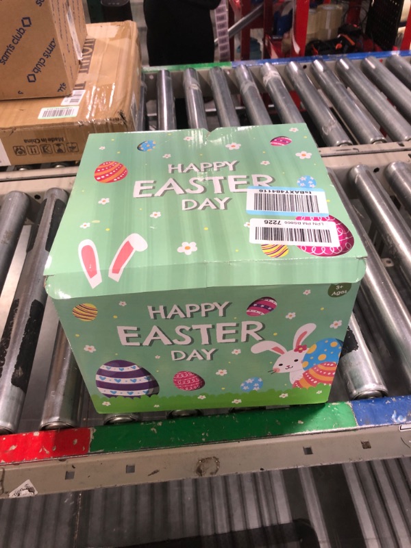 Photo 1 of 200 Pcs Prefilled Easter Eggs with Toys Inside Easter Egg Stuffers Filled Easter Eggs for Basket Stuffers/Filler Pre Filled Plastic Easter Eggs for Kids Easter Classroom Prizes
