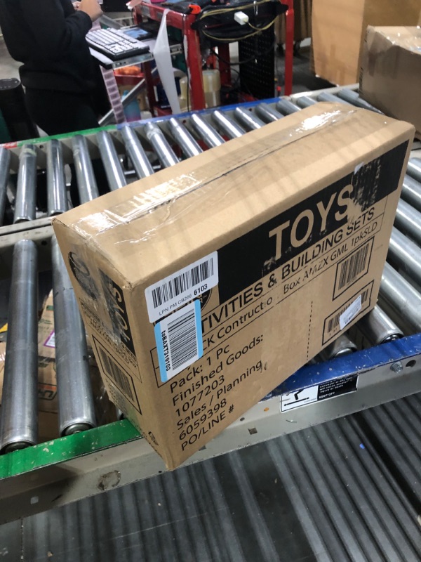 Photo 1 of Kinetic Sand, Construction Site Folding Sandbox with Toy Truck and 2lbs of Play Sand, Sensory Toys for Kids Ages 3 and up