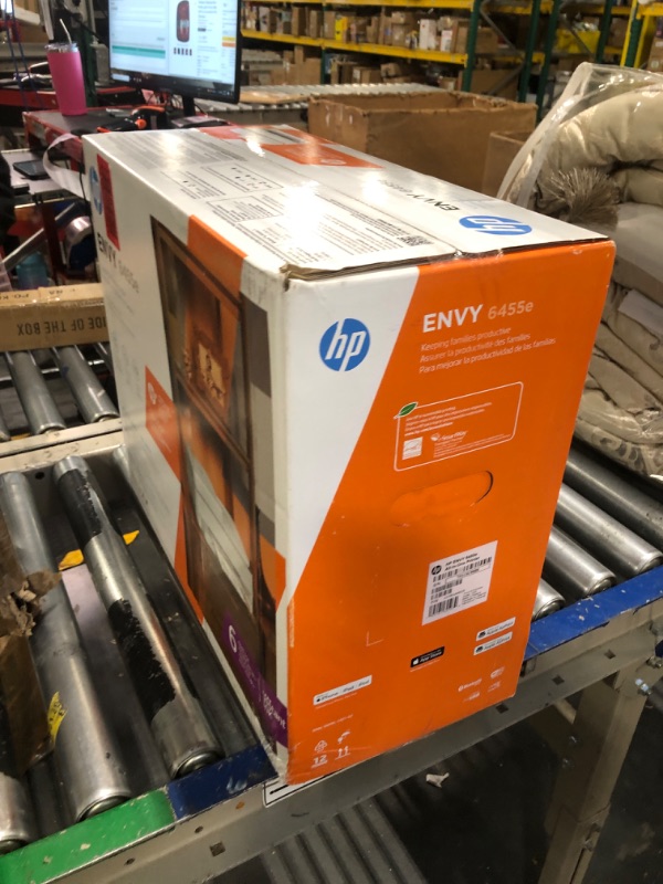 Photo 2 of HP ENVY 6455e Wireless Color All-in-One Printer with 6 Months Free Ink with HP+ (223R1A)