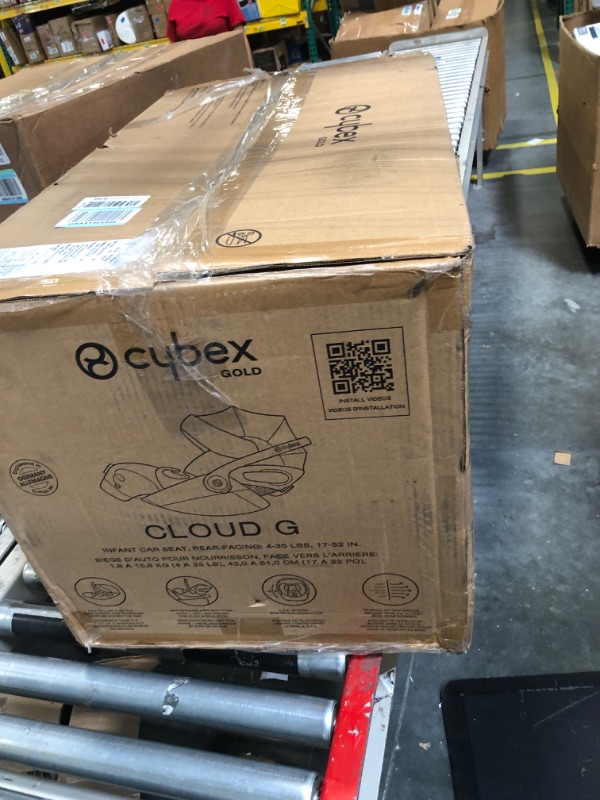 Photo 1 of Cybex Cloud G Comfort Extend Infant Car Seat with Anti-Rebound Base, Linear Side Impact Protection, Latch Install, Ergonomic Full Recline, Extended Leg Rest, Ocean Blue