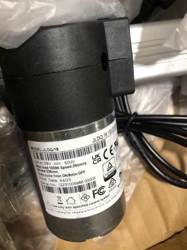 Photo 3 of Okin Refined-R Model JLDQ-18 & JLDQ.18.134.329Z02-YN Power Recliner Motor, Lift Chair Electric Reclining Sofa Replacement Actuator Part for JLDQ.18.134.329
