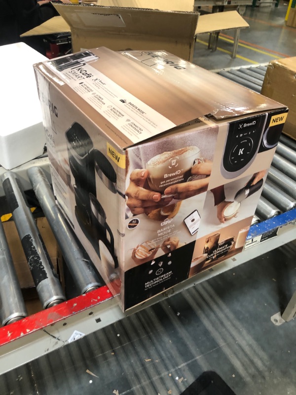 Photo 1 of **FOR PARTS**Keurig K-Cafe SMART Single Serve Coffee Maker With Wifi Compatibility, Latte And Cappuccino Machine With Built-in Frother, 6 Brew Sizes, Works With Alexa, Black