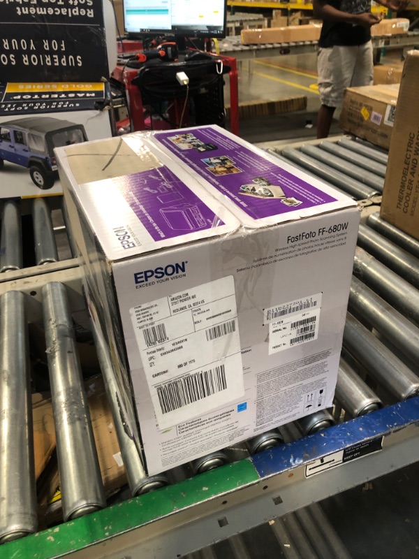 Photo 1 of Epson FastFoto FF-680W Wireless High-Speed Photo and Document Scanning System, Black