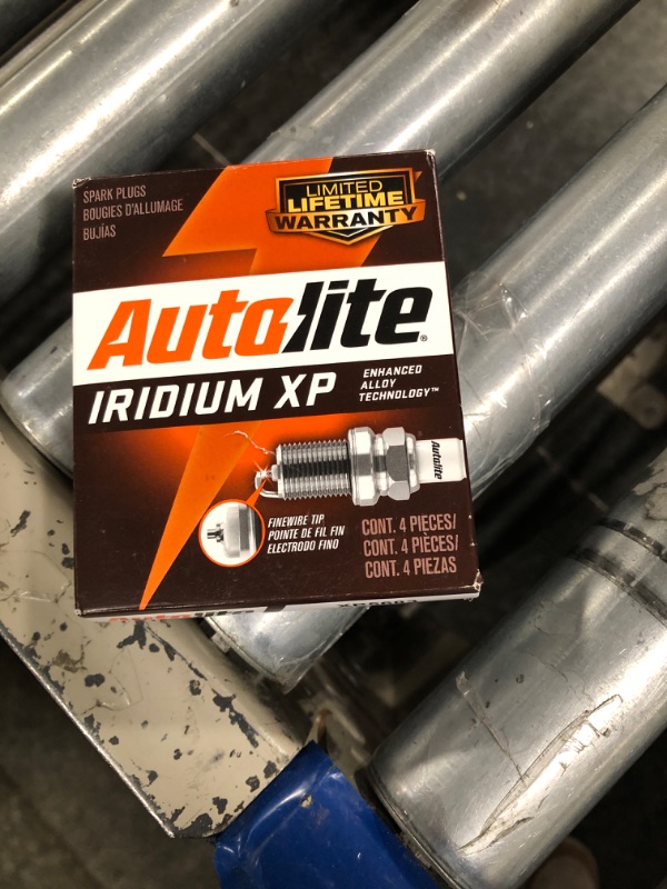 Photo 1 of Autolite Iridium XP Automotive Replacement Spark Plugs, XP5683 (4 Pack)