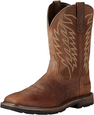 Photo 1 of ARIAT Men’s Groundbreaker Wide Square Toe Work Boot